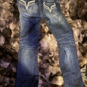 Vigoss Women's Straight Leg Jeans - Blue